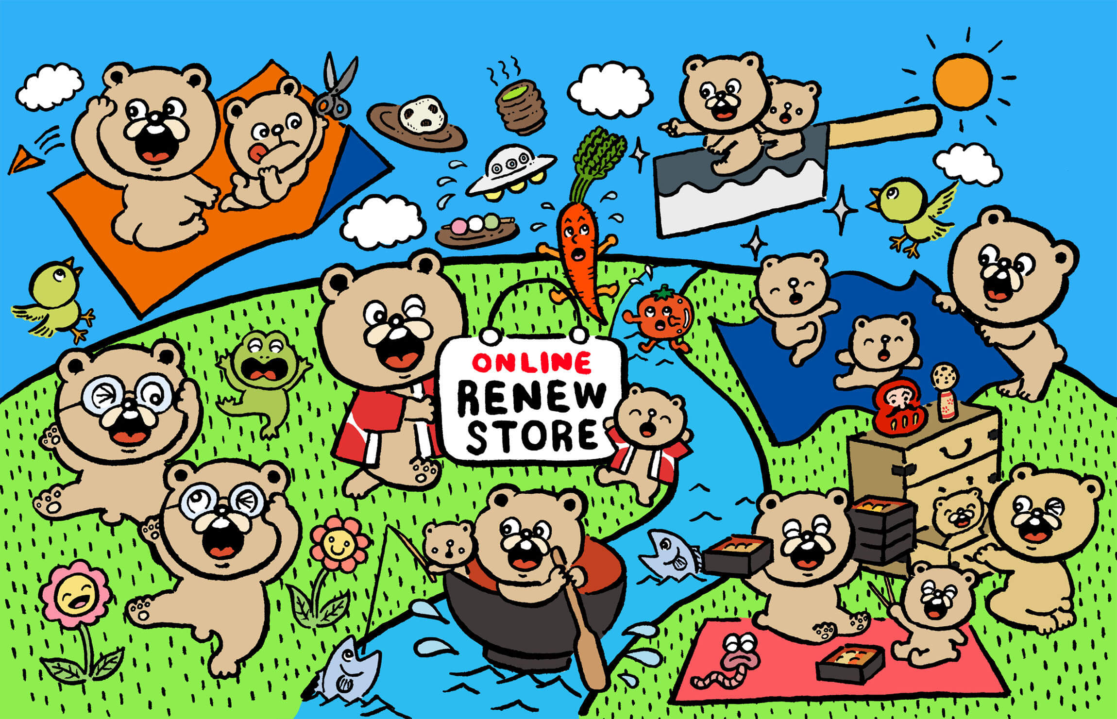 ものづくりのカケラに触れる onlin renew store 公開スタート renew 2020